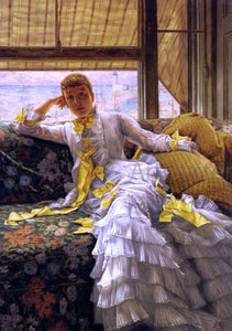  James Tissot Seaside - Art Print