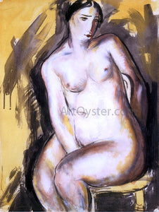  Alfred Henry Maurer Seated Figure - Art Print