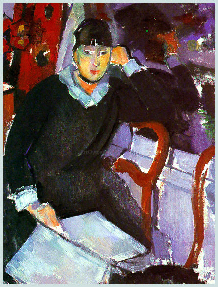  Rik Wouters seated woman - Art Print