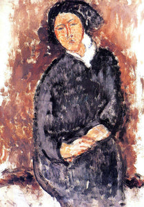  Amedeo Modigliani Seated Woman - Art Print