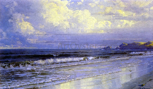  William Trost Richards Second Beach, Newport - Art Print