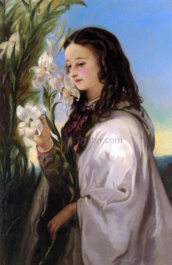  Thomas Musgrove Joy See the Lilies How They Grow - Art Print