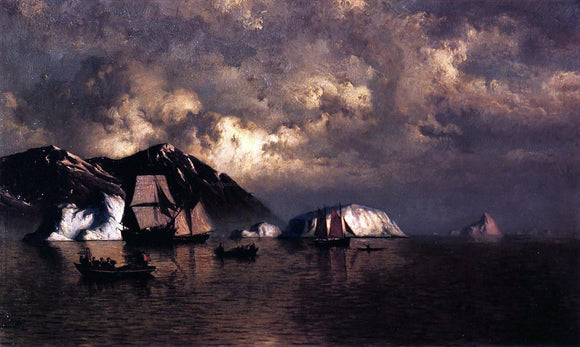  William Bradford Seiners off the Coast of Labrador - Art Print