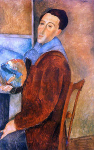  Amedeo Modigliani Self Portrait - Art Print