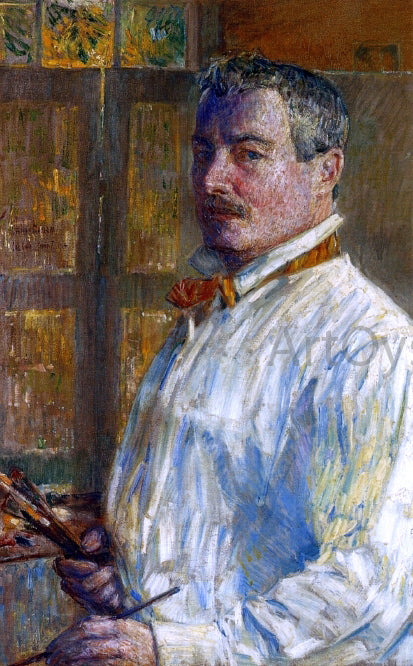  Frederick Childe Hassam Self Portrait - Art Print