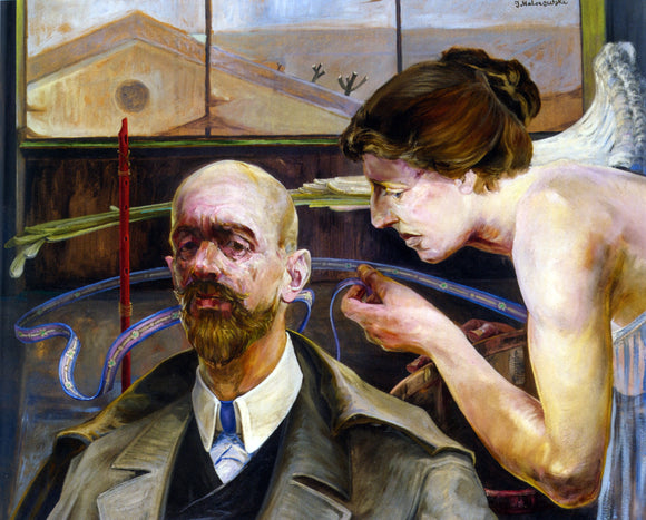  Jacek Malczewski Self Portrait - Art Print