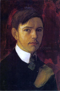  August Macke Self Portrait - Art Print