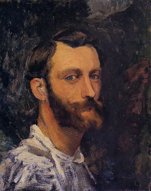  Jean Frederic Bazille Self Portrait - Art Print