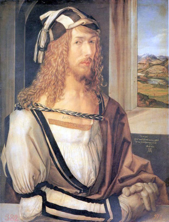  Albrecht Durer Self Portrait at 26 - Art Print