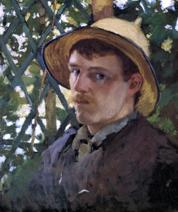 Will Hicok Low Self Portrait at Montigny - Art Print
