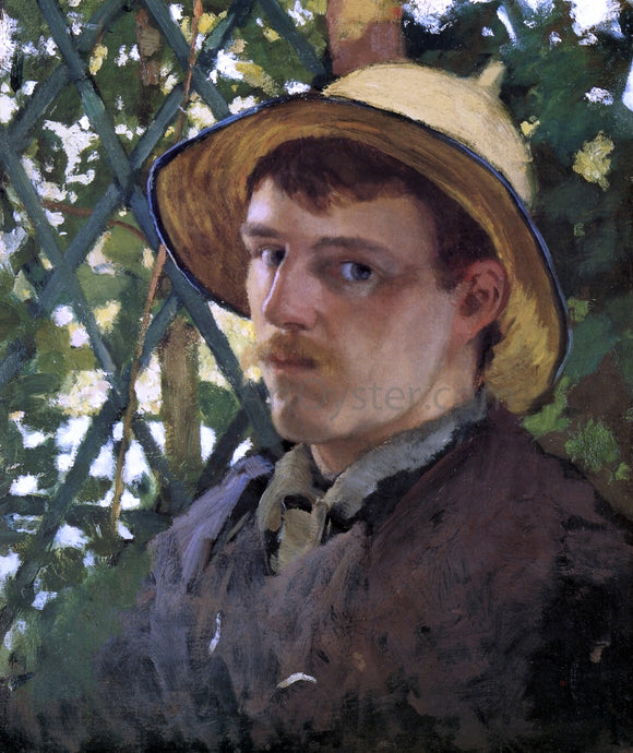  Will Hicok Low Self Portrait at Montigny - Art Print