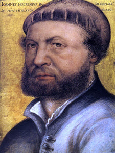  The Younger Hans Holbein Self Portrait - Art Print