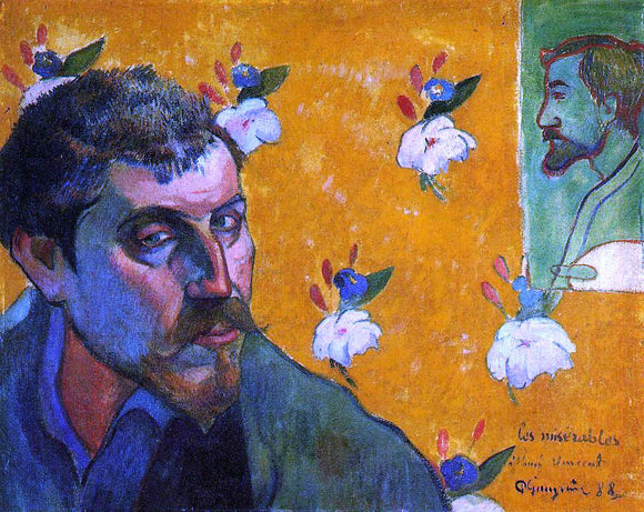  Paul Gauguin Self Portrait, Les Miserables - Art Print