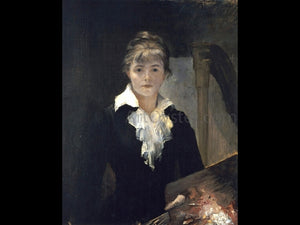  Maria Konstantinowna Bashkirtseff Self Portrait with a Palette - Art Print