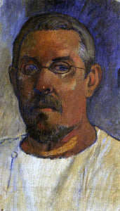  Paul Gauguin Self Portrait with Spectacles - Art Print