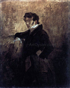  Carl Blechen Self-Portrait - Art Print