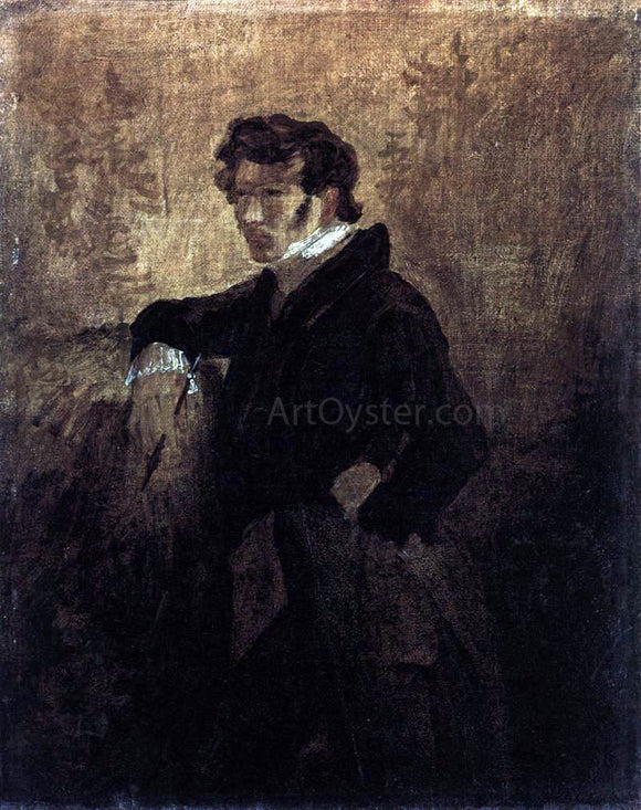  Carl Blechen Self-Portrait - Art Print