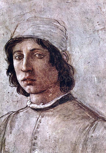  Filippino Lippi Self-Portrait (detail) - Art Print