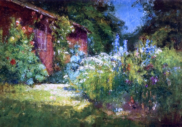  Theodore Clement Steele Selma's Garden - Art Print