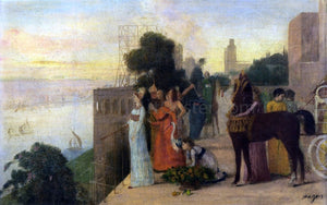  Edgar Degas Semiramis Building a City - Art Print