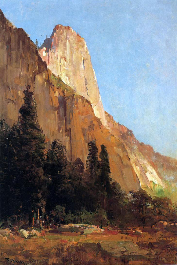  Thomas Hill Sentinel Rock, Yosemite - Art Print