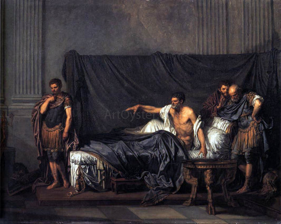  Jean Baptiste Greuze Septimius Severus and Caracalla - Art Print