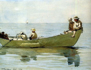  Winslow Homer Seven Boys in a Dory - Art Print