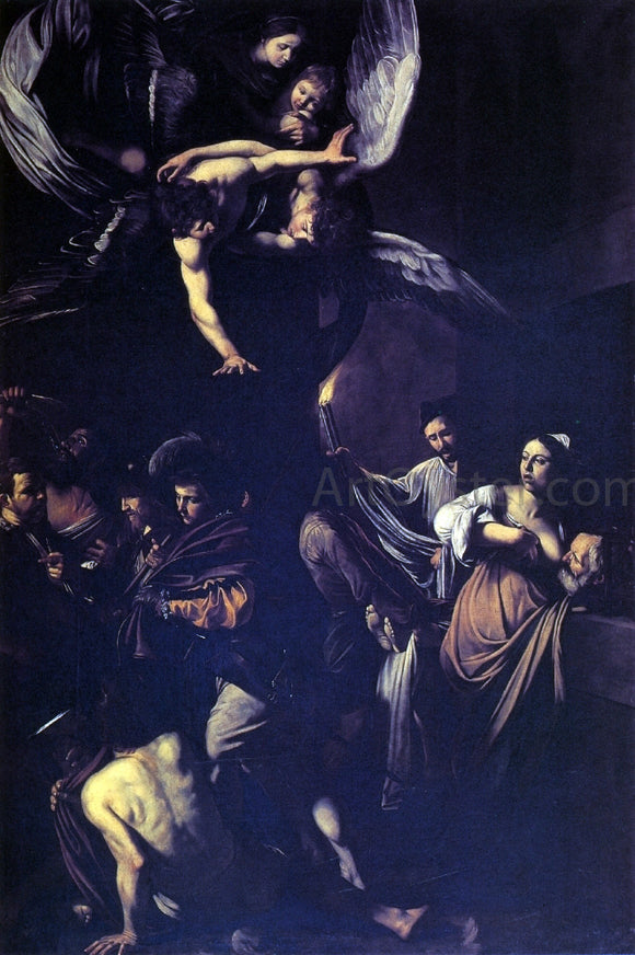  Caravaggio Seven Works of Mercy - Art Print