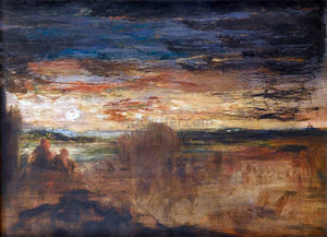  Gustave Moreau Shepherds Viewing Passing Soldiers - Art Print