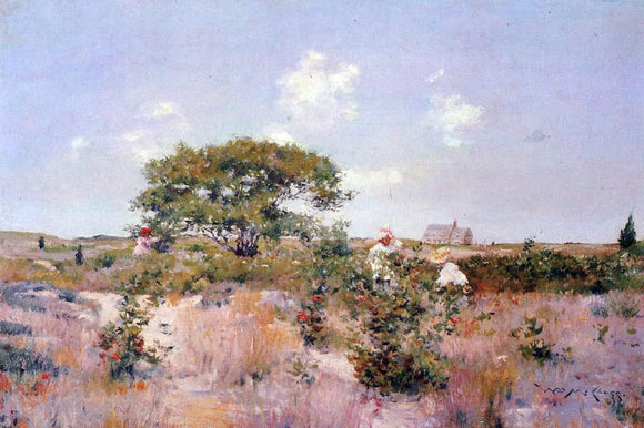  William Merritt Chase Shinnecock Landscape - Art Print