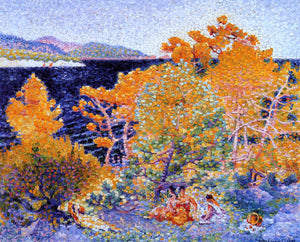  Henri Edmond Cross Siesta by the Water - Art Print