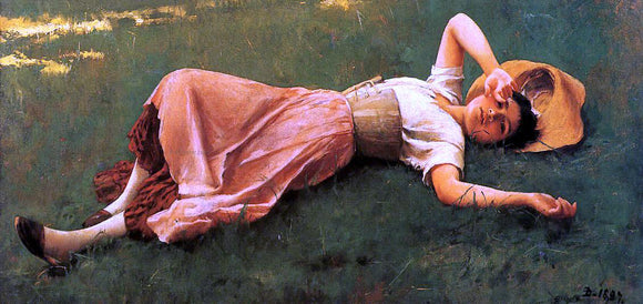  Frank Duveneck Siesta, Number Two - Art Print