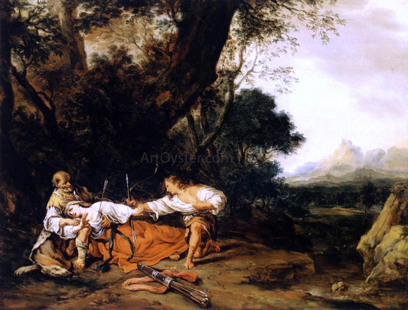  Daniel Janszoon Thivaert Silvio and Dorinda - Art Print
