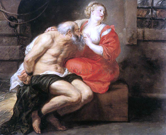  Peter Paul Rubens Simon and Pero (Roman Charity) - Art Print