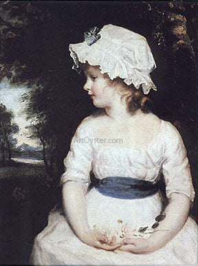  Sir Joshua Reynolds Simplicity Dawson - Art Print