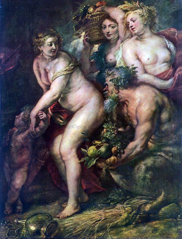  Peter Paul Rubens Sine Cerere et Baccho Friget Venus - Art Print
