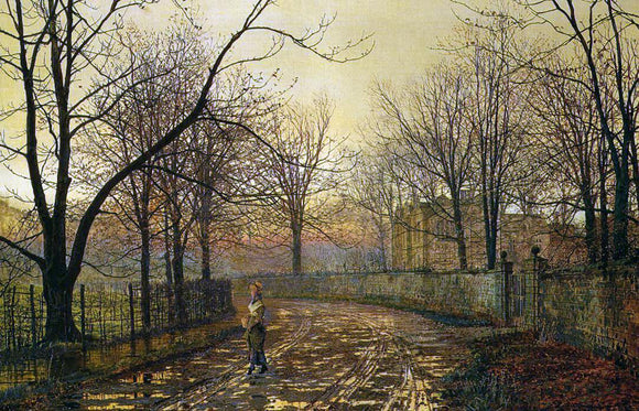  John Atkinson Grimshaw Sixty Years Ago - Art Print