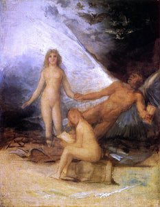  Francisco Jose de Goya Y Lucientes Sketch for Truth Rescued by Time, Witnessed by History - Art Print