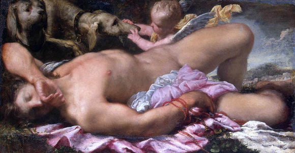  Pietro Liberi Sleeping Endymion - Art Print