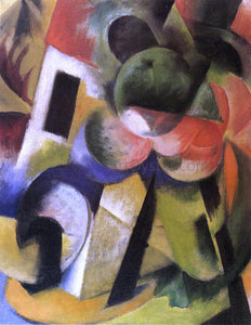  Franz Marc Small Composition II - Art Print