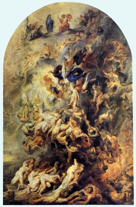  Peter Paul Rubens Small Last Judgement - Art Print