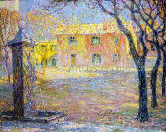  Henri Le Sidaner A Small Villa - Art Print