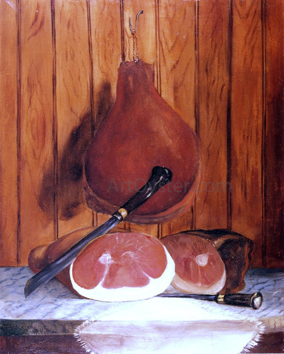  William Aiken Walker Smoked Ham at the Bonnie Crest Inn, North Carolina - Art Print