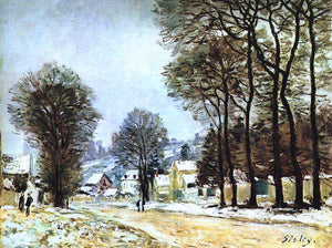  Alfred Sisley Snow at Louveciennes - Art Print