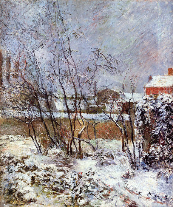  Paul Gauguin Snow, Rue Carcel - Art Print