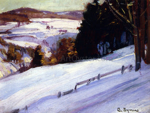  George Gardner Symons Snow Scene - Art Print