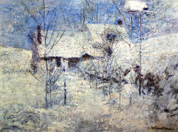  John Twachtman Snowbound - Art Print