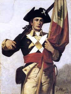  George Willoughby Maynard Soldier of the Revolution - Art Print