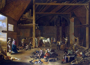  Jacob Duck Soldier's Rest - Art Print