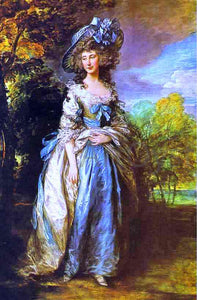  Thomas Gainsborough Sophia Charlotte, Lady Sheffield - Art Print